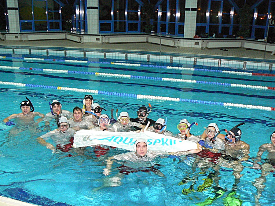 Hokej pod wodą Walenie Bełchatów XI 2012